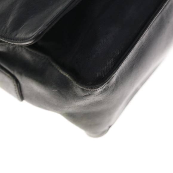 PRADA Shoulder Bag Leather Black Auth 66137 - Picture 15 of 16